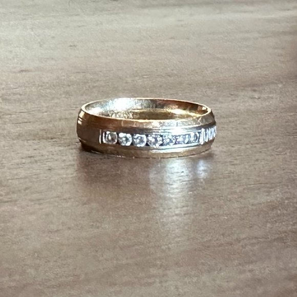 .40Ct Natural Earth Diamonds 14k Gold Ring/Wedding Band
